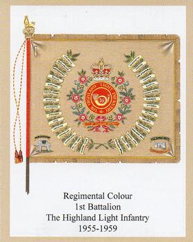 2007 Regimental Colours : The Highland Light Infantry (City of Glasgow Regiment) #6 Regimental Colour 1st Battalion 1955-1959 Front