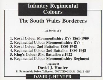 2006 Regimental Colours : The South Wales Borderers 1st Series #NNO Title Card Back