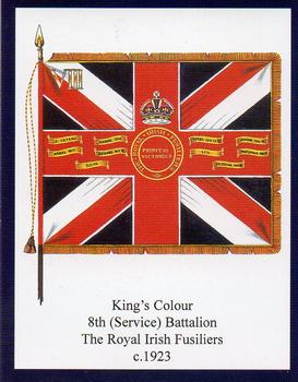 2008 Regimental Colours : The Royal Irish Fusiliers (Princess Victoria's) #4 King's Colour 8th (Service) Battalion c.1923 Front