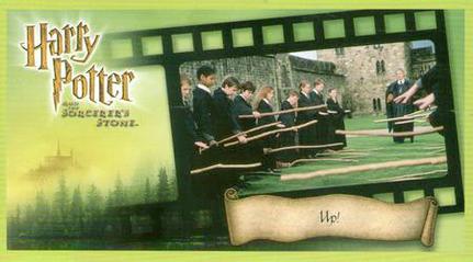 2001 Wizards Harry Potter and the Sorcerer's Stone - Holofoil #38 Up! Front