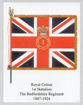 2009 Regimental Colours : The Bedfordshire and Hertfordshire Regiment #1 Royal Colour 1st Battalion 1887-1924 Front
