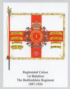 2009 Regimental Colours : The Bedfordshire and Hertfordshire Regiment #2 Regimental Colour 1st Battalion 1887-1924 Front