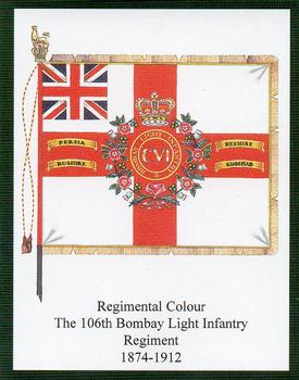 2009 Regimental Colours : The Durham Light Infantry 1st Series #2 Regimental Colour 106th Foot 1874-1912 Front