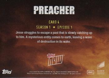 2016 Topps Now Preacher #4 Meeting at Flavour Station Back