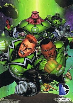 2012 Cryptozoic DC Comics: The New 52 - Binder Bonus Cards #B3 Green Lantern Front