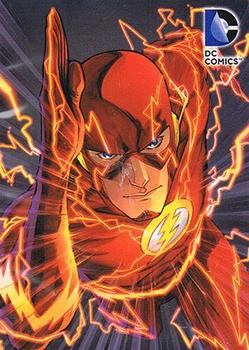 2012 Cryptozoic DC Comics: The New 52 - Binder Bonus Cards #B7 The Flash Front
