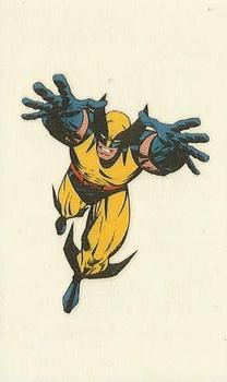 1996 Fleer/SkyBox Marvel Vision - Marvel Vision Tattoos #Fleer7 Wolverine Front