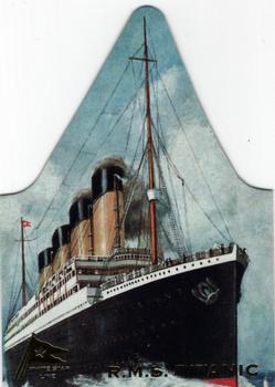 1998 Dart Titanic - Gold Foil Die Cuts #DC-1 The Titanic Front