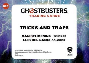 2016 Cryptozoic Ghostbusters - Tricks and Traps #D2C Panel 2 Back