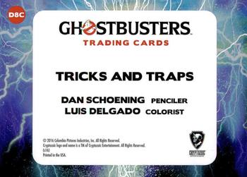 2016 Cryptozoic Ghostbusters - Tricks and Traps #D8C Panel 8 Back