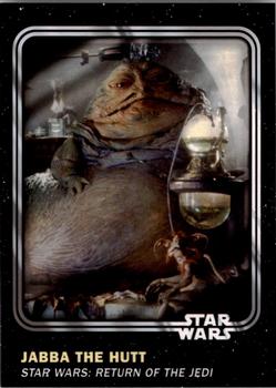 2016 Topps Star Wars Card Trader #9 Jabba The Hutt Front