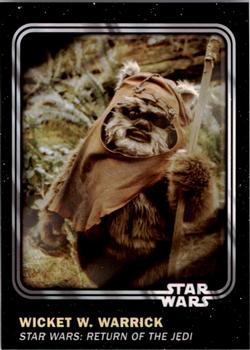 2016 Topps Star Wars Card Trader #24 Wicket W. Warrick Front