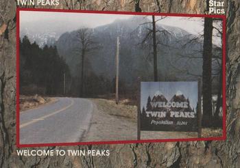 1991 Star Pics Twin Peaks #1 Welcome to Twin Peaks Front