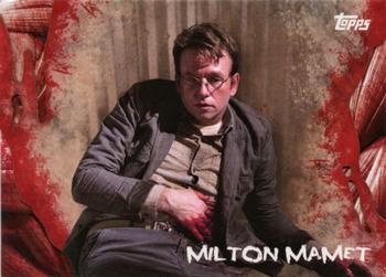 2016 Topps The Walking Dead Survival Box #39 Milton Mamet Front