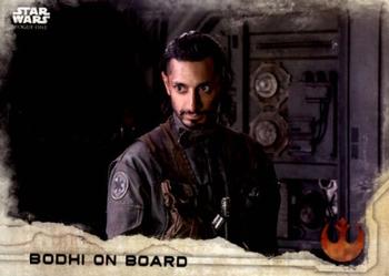 2016 Topps Star Wars Rogue One Series 1 #31 Bodhi on Board Front