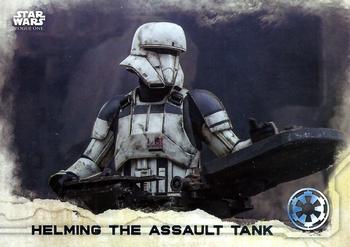 2016 Topps Star Wars Rogue One Series 1 #59 Helming the Assault Tank Front