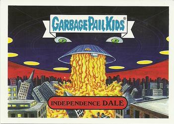 2017 Topps Garbage Pail Kids Adam-geddon #5a Independence Dale Front