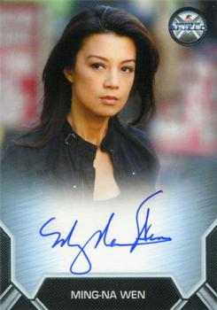 2015 Rittenhouse Marvel: Agents of S.H.I.E.L.D. Season 2 - Autographs Bordered #NNO Ming-Na Wen Front