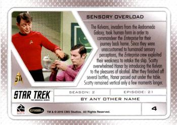 2017 Rittenhouse Star Trek 50th Anniversary #4 By Any Other Name Back