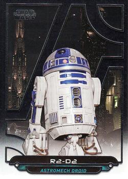 2017 Topps Star Wars: Galactic Files Reborn #ROTS-3 R2-D2 Front