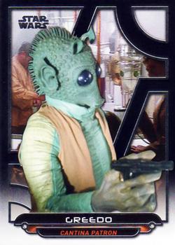 2017 Topps Star Wars: Galactic Files Reborn #ANH-19 Greedo Front