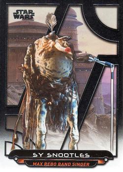 2017 Topps Star Wars: Galactic Files Reborn #ROTJ-12 Sy Snootles Front