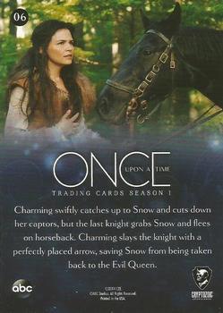 2014 Cryptozoic Once Upon a Time Season 1 #6 The Honorable Thing Back