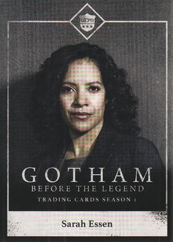 2016 Cryptozoic Gotham Season 1 - Character Bios #C04 Sarah Essen Front