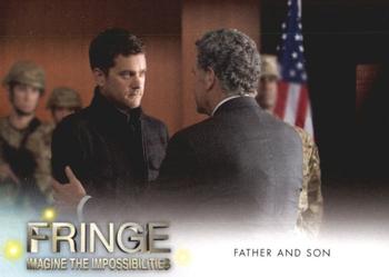 2013 Cryptozoic Fringe Seasons 3 & 4 #48 Father and Son Front