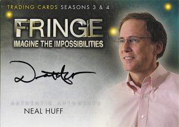 2013 Cryptozoic Fringe Seasons 3 & 4 - Autograph #A17 Neal Huff Front