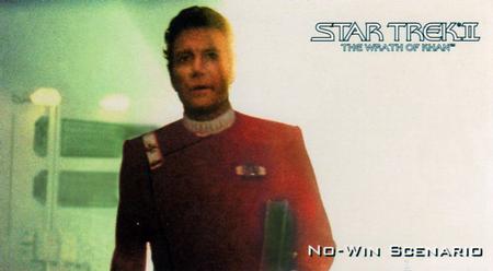 1994 SkyBox Star Trek II The Wrath of Khan Cinema Collection #04 No-Win Scenario Front