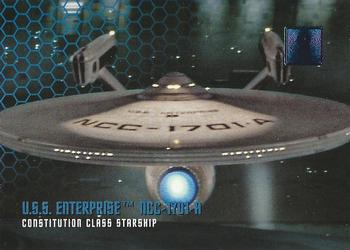 1995 SkyBox 30 Years of Star Trek Phase One #02 U.S.S. Enterprise NCC-1701-A Front