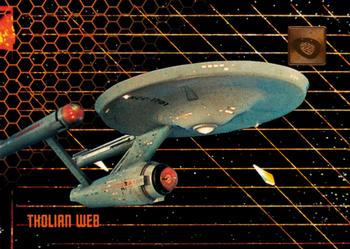 1996 SkyBox 30 Years of Star Trek Phase Three #210 Tholian Web Front