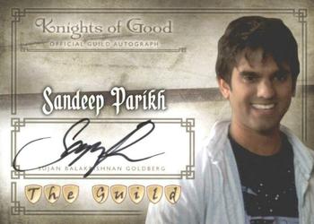 2012 Cryptozoic The Guild Seasons 1-3 - Autograph #A7 Sandeep Parikh Front