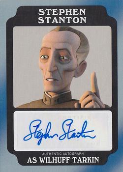 2016 Topps Star Wars Rogue One: Mission Briefing - Autographs Death Star #NNO Stephen Stanton Front