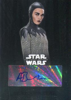 2016 Topps Chrome Star Wars The Force Awakens - Autographs #CA-AB Anna Brewster Front