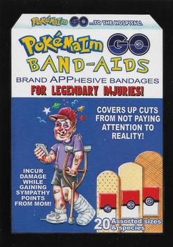 2017 Topps Wacky Packages 50th Anniversary #5 PokeMaim Go Bandages Front