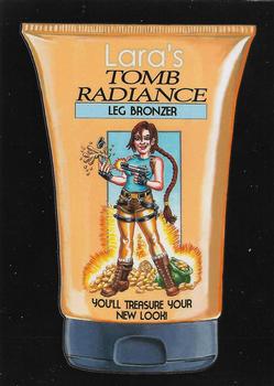 2017 Topps Wacky Packages 50th Anniversary #9 Lara's Leg Bronzer Front