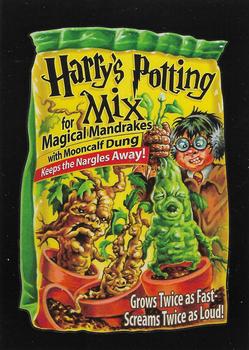 2017 Topps Wacky Packages 50th Anniversary #2 Harry's Potting Mix Front