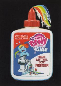 2017 Topps Wacky Packages 50th Anniversary #3 My Pasty Pony Glue Front