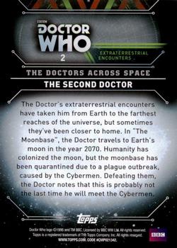 2016 Topps Doctor Who Extraterrestrial Encounters - Doctors Across Space #2 The Second Doctor Back