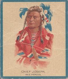 1934 Papoose Gum Indians (V254) #17 Chief Joseph Front