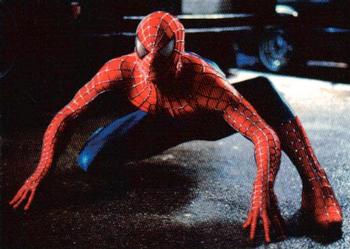 2002 Marvel Spider-Man #NNO Spider-Man (crouching) Front
