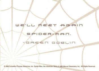 2002 Marvel Spider-Man #NNO Green Goblin Back