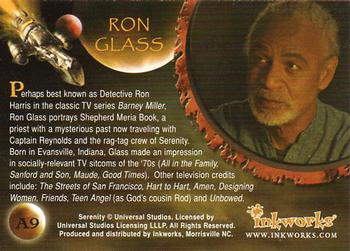 2005 Inkworks Serenity - Autographs #A9 Ron Glass Back