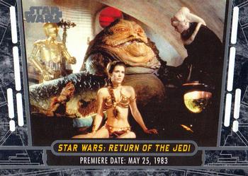 2017 Topps Star Wars 40th Anniversary #3 Star Wars: Return of the Jedi Front