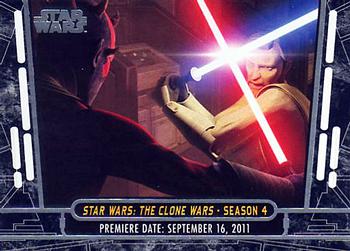 2017 Topps Star Wars 40th Anniversary #13 Star Wars: The Clone Wars - Season 4 Front