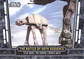 2017 Topps Star Wars 40th Anniversary #27 The Battle of Hoth Front