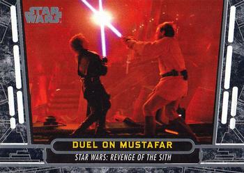 2017 Topps Star Wars 40th Anniversary #52 Duel on Mustafar Front