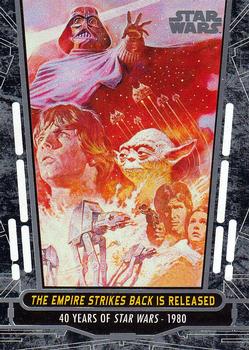 2017 Topps Star Wars 40th Anniversary #64 The Empire Strikes Back is Released Front